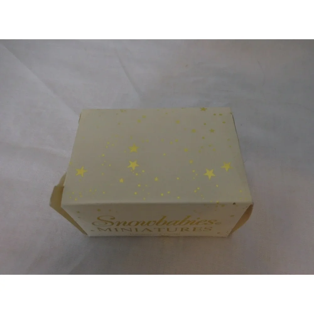 Snowbabies Dept 56 Miniature Pewter  A STAR IN THE BOX  With Box